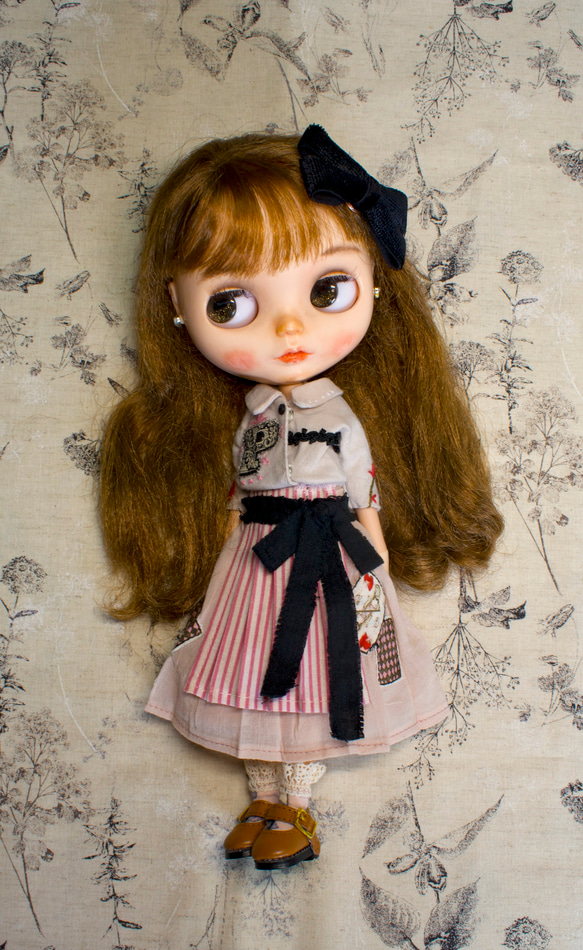#ゆるだぼお洋服/ブライスアウトフィットハンドメイド ブライスアウトフィット 可愛いお洋服セット その他人形 Doll