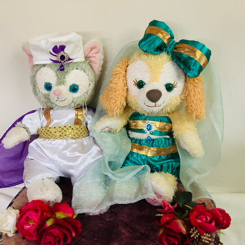 ジェラトーニ　リーナベル　アラビアンコスチューム　アラジン　ジャスミン Disney ジェラトーニ＆ステラルー 着せ替え コスチューム