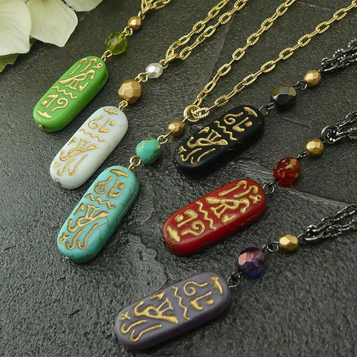 天然石・チェコビーズのチャーム　ハンドメイドアクセサリーパーツ 天然石・チェコビーズのチャーム ハンドメイドアクセサリーパーツ