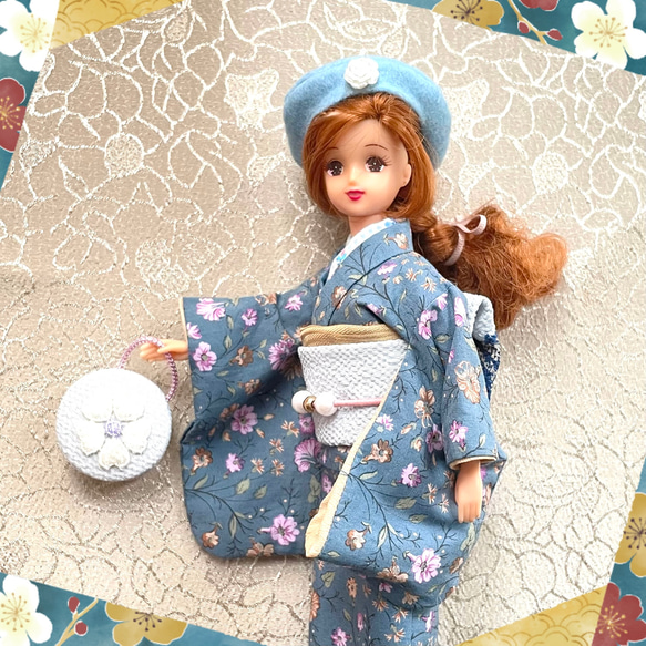 ■日本製　ジェニー 　人形　着物　きもの □日本製 ジェニー 人形 着物 きもの - メルカリ