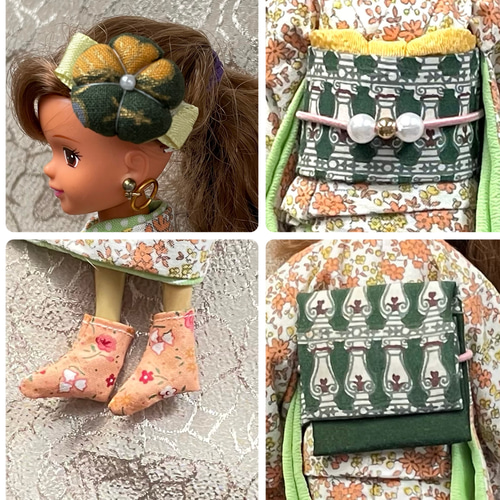 ジェニー着物コーデ67《27cmドール用》 おもちゃ・人形 葵 通販