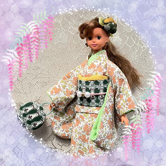 ジェニー着物コーデ67《27cmドール用》 おもちゃ・人形 葵 通販