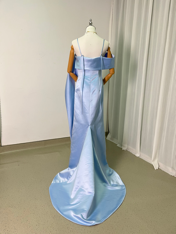 送料無料！上品！パーティードレス オフホワイト キャミソール 前撮り 音楽会/挙式 エレガント ロングドレス バスト 　　ウェスト CoCo