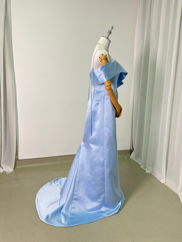 送料無料！上品！パーティードレス オフホワイト キャミソール 前撮り 音楽会/挙式 エレガント ロングドレス バスト 　　ウェスト CoCo