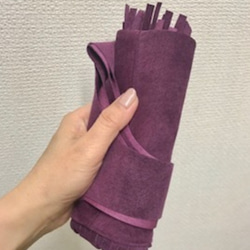 本革スエードフリンジバッグ（オーダー受付中） 10枚目の画像
