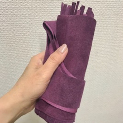 本革スエードフリンジバッグ（オーダー受付中） トートバッグ