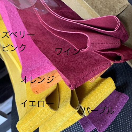 本革スエードフリンジバッグ（オーダー受付中） トートバッグ