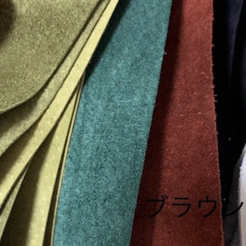 本革スエードフリンジバッグ（オーダー受付中） トートバッグ