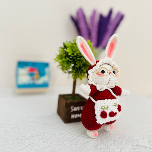 カントリー キャビネット ハンドメイド うさぎ