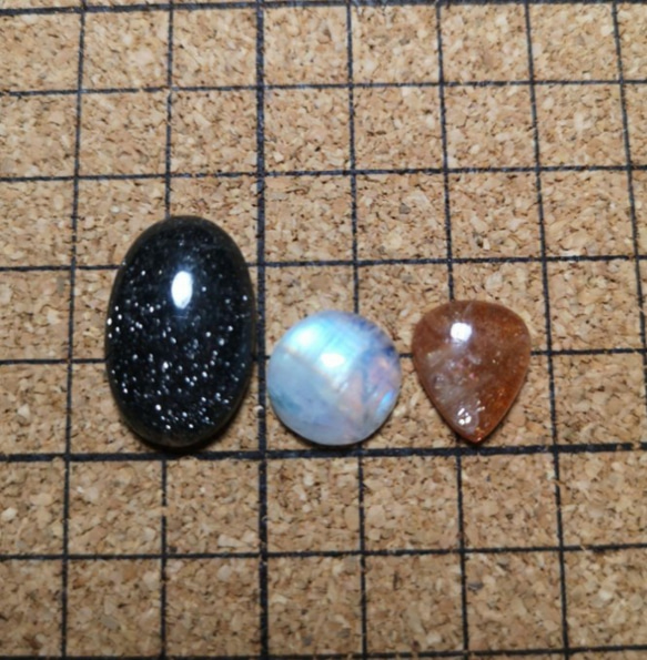 太陽と月 天然石おまとめセット3個 天然石 MIO 通販 17832951｜Creema 