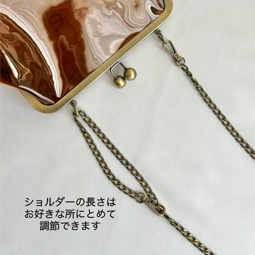特集掲載】 3way PVCがま口ショルダーバッグ インナー巾着セット