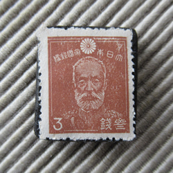 日本櫻，富士郵票胸針設置856 第1張的照片
