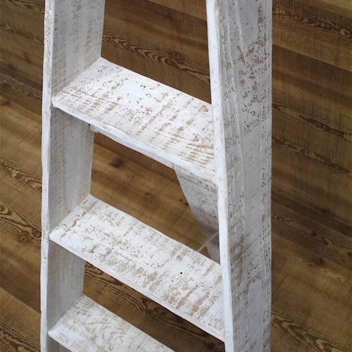 シャビーなガーデニング用木製ラダー 受注生産品 その他家具 ユニ工房