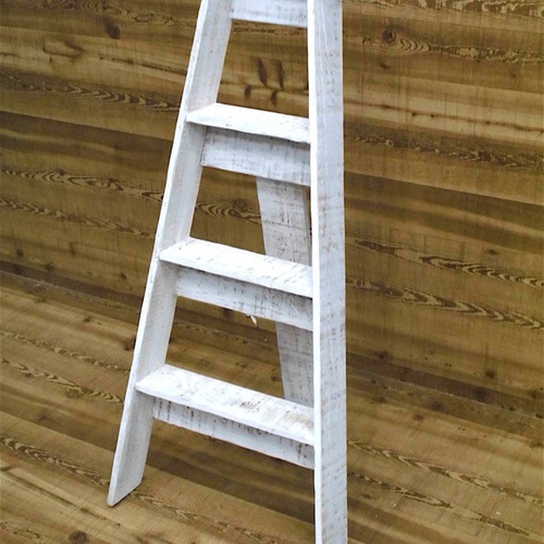 シャビーなガーデニング用木製ラダー 受注生産品 その他家具 ユニ工房