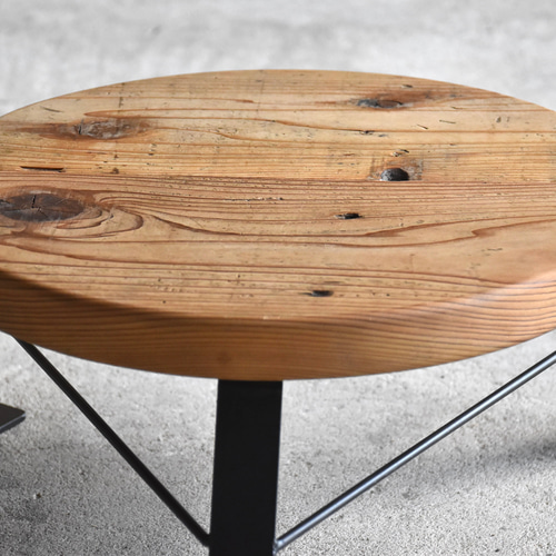 ◼️mixt model 古材/ロースツール H200×W450×D450◼️ 椅子（チェアー