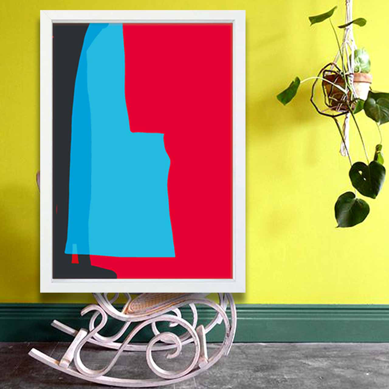 Modern　イラスト　ポスター　A4 A3 A2 A1　アート  　アートポスター　sei検索　2841