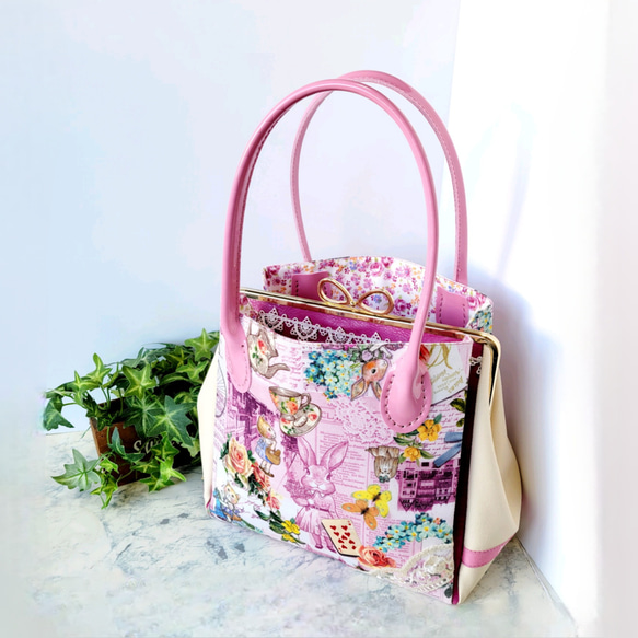 ジョリーフルール サテン＆コラージュ ⑤ショルダーバック No.20  