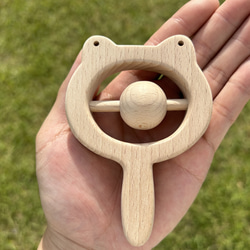 木のおもちゃ　カタカタどうぶつ 4枚目の画像