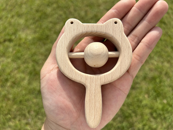 木のおもちゃ　カタカタどうぶつ 4枚目の画像