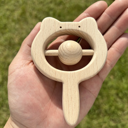 木のおもちゃ　カタカタどうぶつ 3枚目の画像