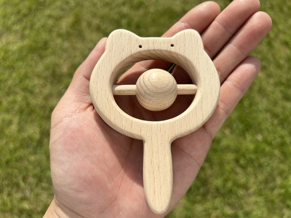 木のおもちゃ　カタカタどうぶつ 3枚目の画像