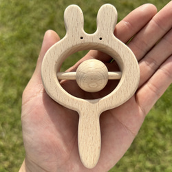 木のおもちゃ　カタカタどうぶつ 2枚目の画像