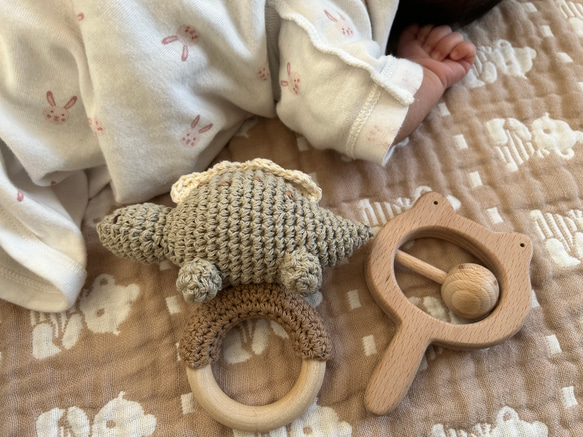 木のおもちゃ　カタカタどうぶつ 5枚目の画像