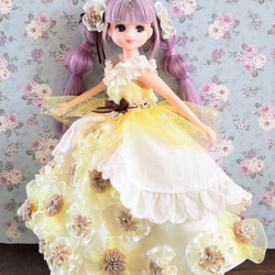 【かおり】ドール　赤ちゃん　ドレス　服　夏 cf99b15d5a7de007a0858addd5bd8e