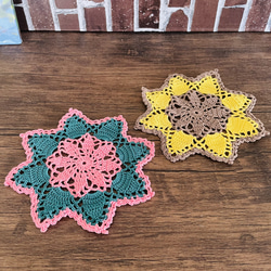 レース、糸 コースター のおすすめ人気通販｜Creema(クリーマ) 国内