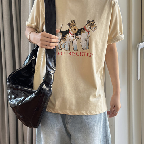 Tシャツ フリル ステッチ ラウンドネック カジュアル S/L Pitta Re:)】 カジュアルシャツ フリル衿ラグランブラウス 長袖