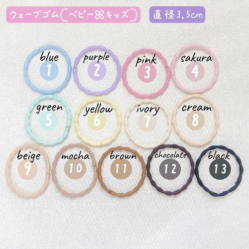 ♥ホログラムシフォンリボンꕤ全2色♥【ベビー キッズ ヘアクリップ