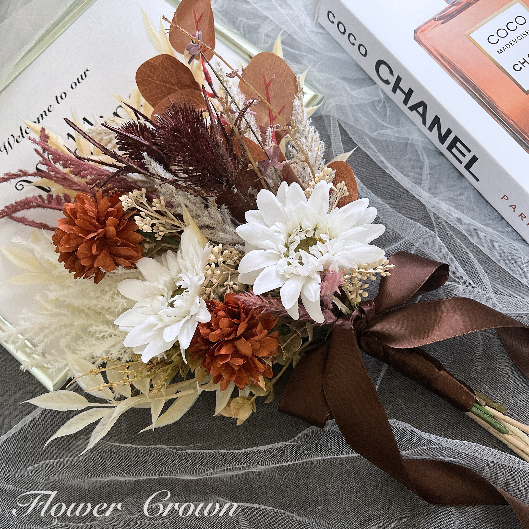 アーティフィシャルフラワーブーケ 結婚式 クラッチブーケブーケ