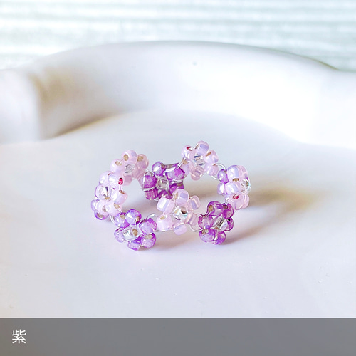 選べる！ビーズリング2個セット 指輪・リング kuma beads 通販