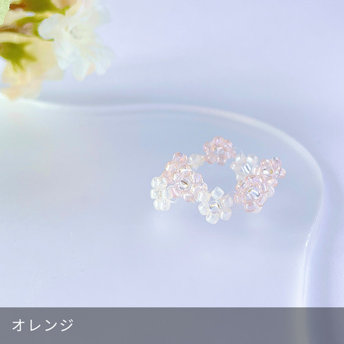 【バラ売り可能！】ハンドメイド ビーズリングおまとめ14点(整理番号135) 135】ビーズリング＊大人グレーセットの通販 by ☆Molly☆｜ラクマ