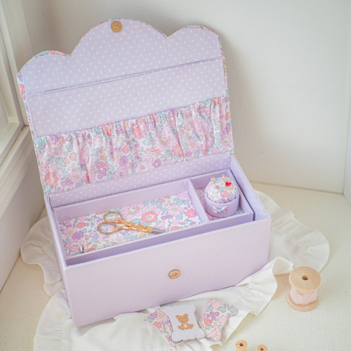 たづき様 ソーイングボックス完成品