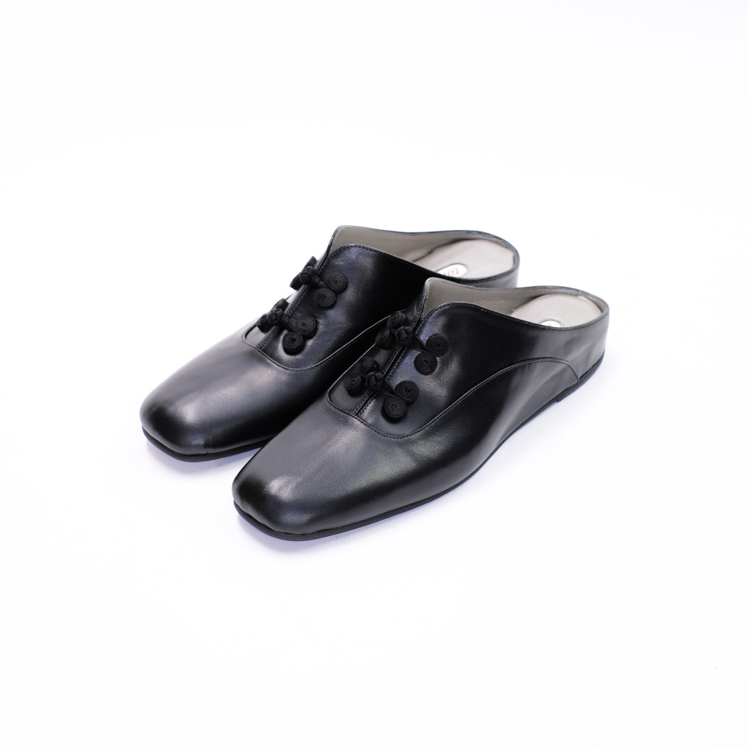 room shoes R / black