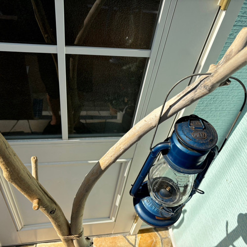 流木のポールハンガー③ ハンガーラック 帽子掛け 什器 ディスプレイ