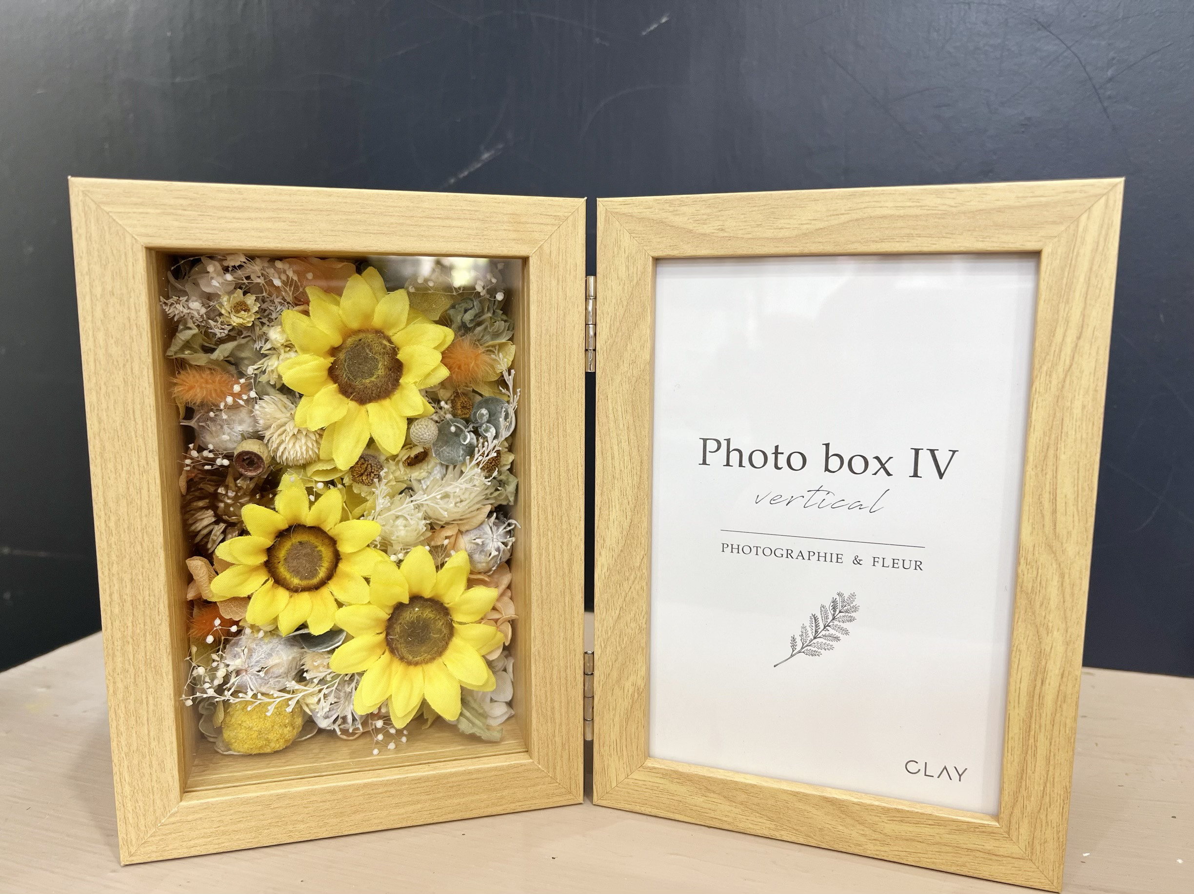 フォトフレーム(ひまわり)        Ω