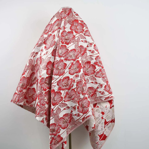 ❁ハンドメイドになります❁ 大判 アップリケベルギーリネンストール