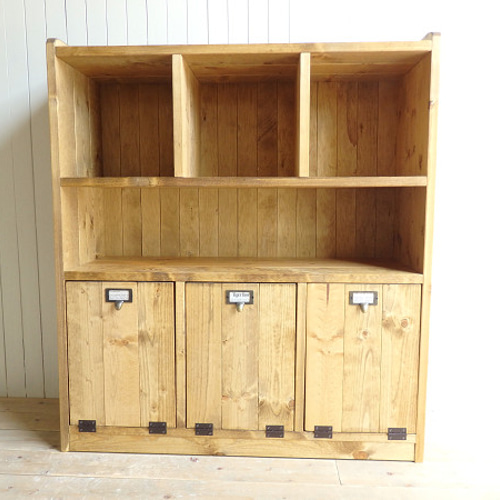 サイズデザインオーダー可！２バッタン観音扉キャビネットナチュラルブラウン受注製作 サイズデザインオーダー可！2バッタン観音扉キャビネットナチュラル