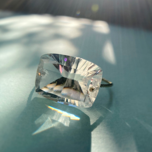 Prana candy gem ✴︎クリスタル✴︎k14gfリング 約13.5号 指輪