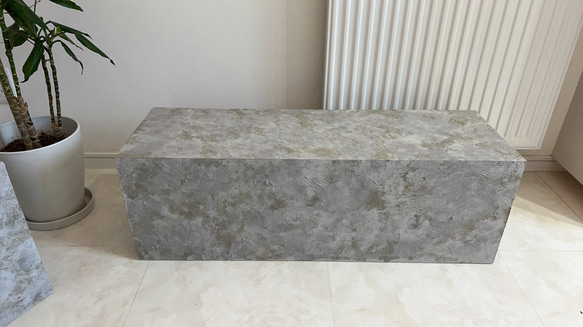 コンクリート調ベンチ 