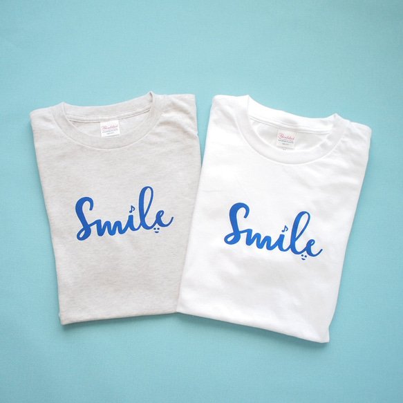 『 Smile 』 Ｔシャツ・スマイル　ロゴTシャツ　ユニセックスサイズ 3枚目の画像