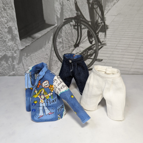 ✢ USA cotton ✢ ジャケット＋選べるショートパンツ ブライス