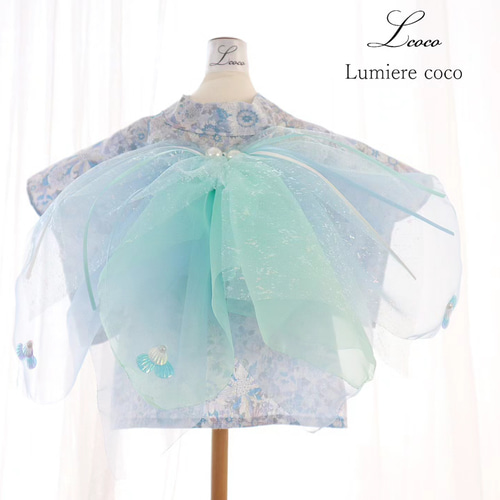 犬服・アクセサリー atelierGG アトリエ GG LINEN DENIM APRON 2½ 犬服・アクセサリー