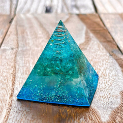 みかつき様☆ オーダー☆専用ページ オルゴナイト六角錐 3A高品質ラピスラズリ ピラミッド型Ⅱ オルゴナイト ラピスラズリ その他置物 毘殊 天然石