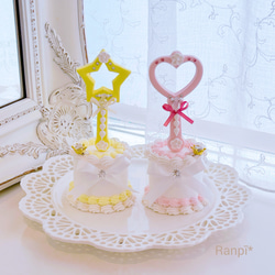 クレイケーキ*クレイクリームケーキ*ハートドリップ その他インテリア