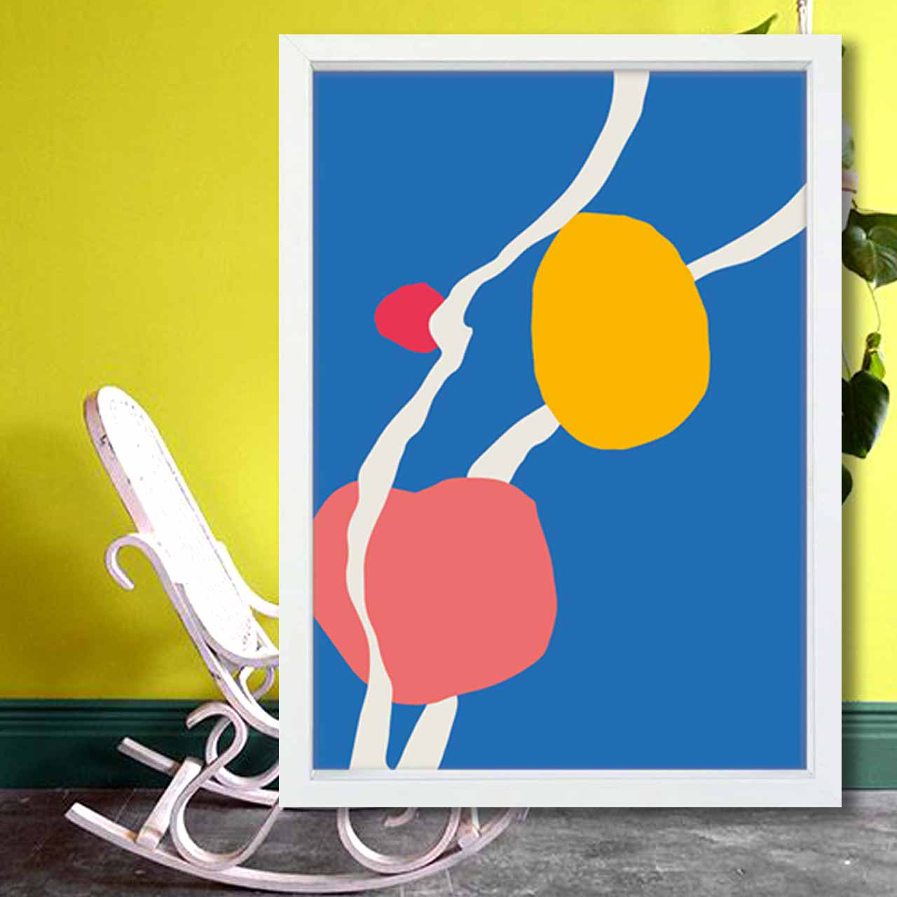 Modern　イラスト　ポスター　A4 A3 A2 A1　アート  　アートポスター　sei検索　2839