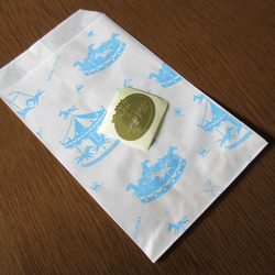 日本　富士桜10銭切手ブローチ 866 5枚目の画像