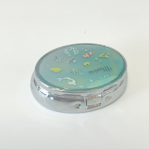 海の中のデザインのピルケース レジン その他ケース aqua 通販